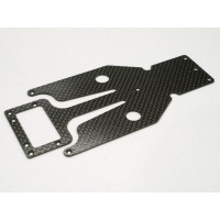Serpent Chassis-plate carbon V1 SER421001