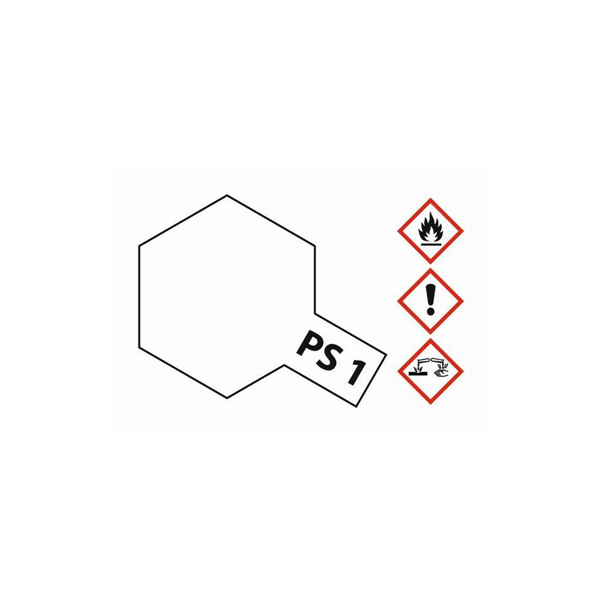 Tamiya 86001 PS-1 Weiss Polycarbonat 100ml 300086001