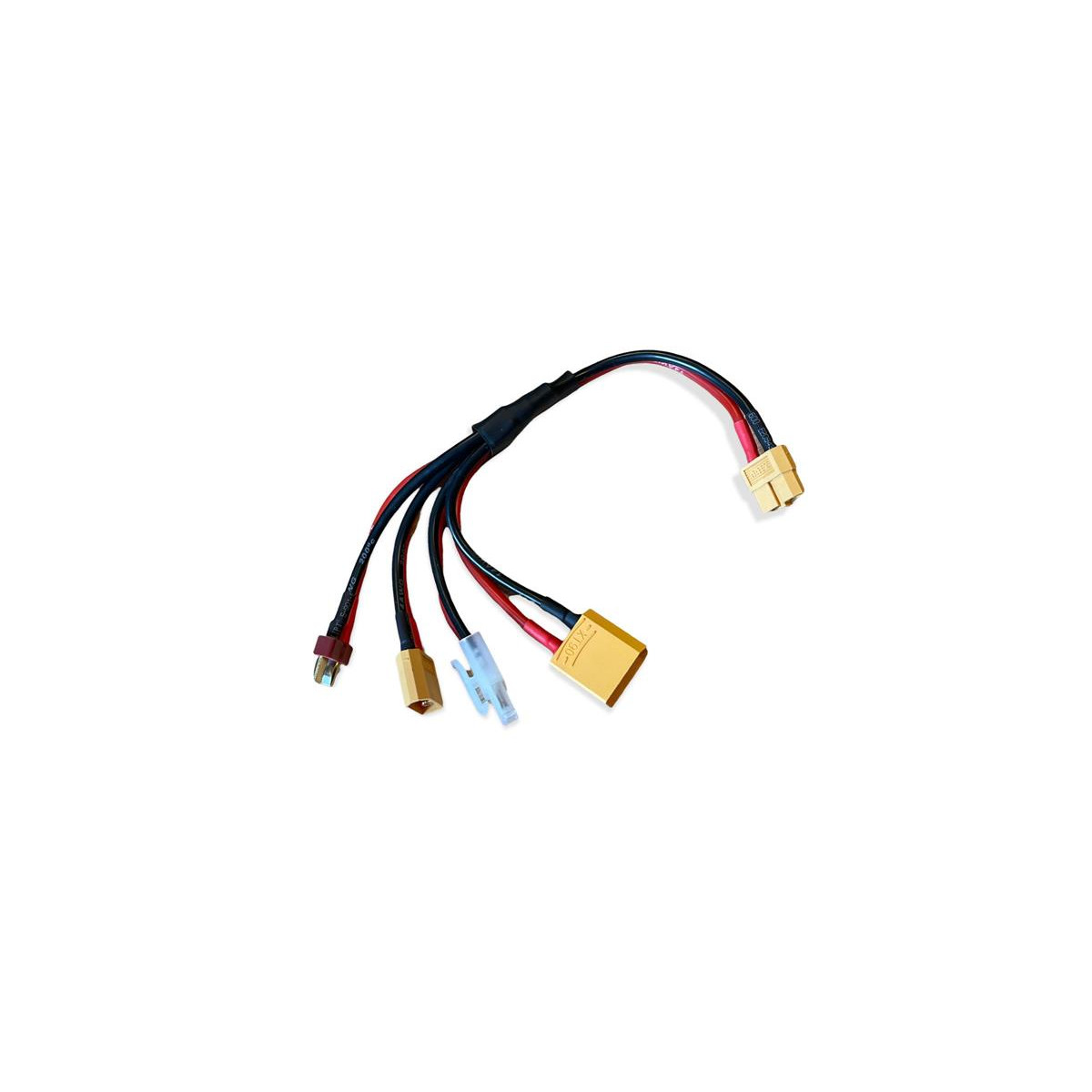 TSP-Racing Multiladekabel XT60 to TAM, T-Plug, XT60, XT90