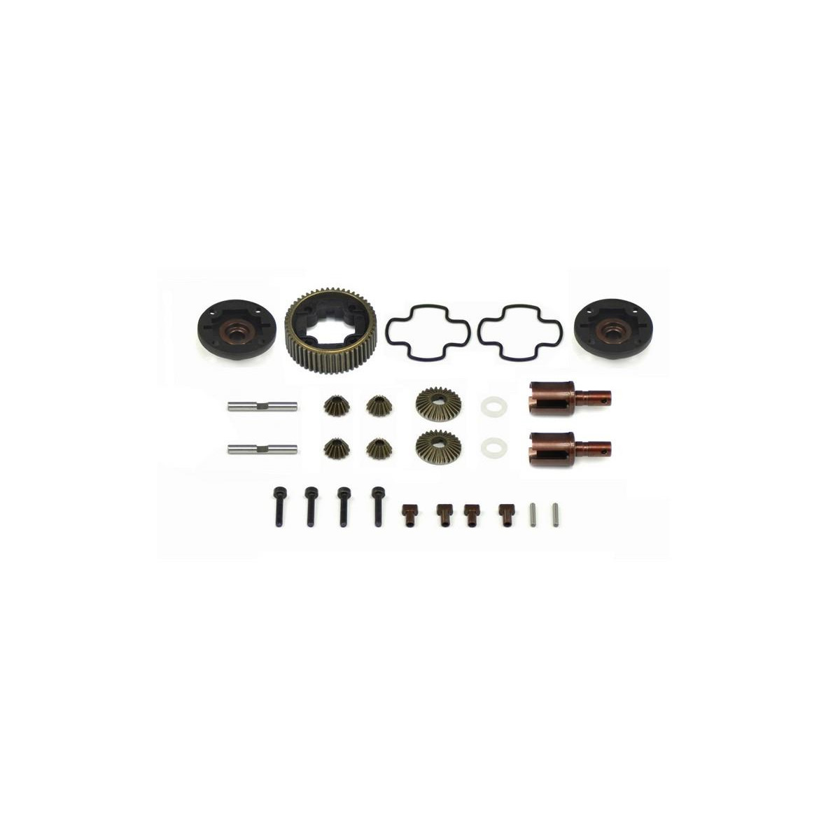 Serpent Geardiff rr alu SRX SER500485