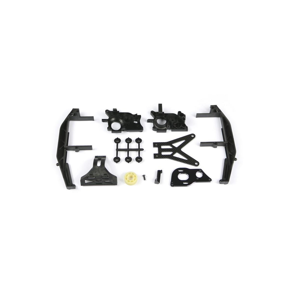 Serpent Upgrade-set 3-gear laydown trans SXR2 MH SER500505