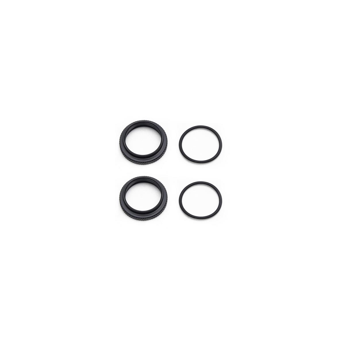 Serpent Shock adjusting nut alu + o-ring (2) X20 23...