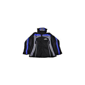 Winter Jacket AM Black-Blue Hooded (2XL)