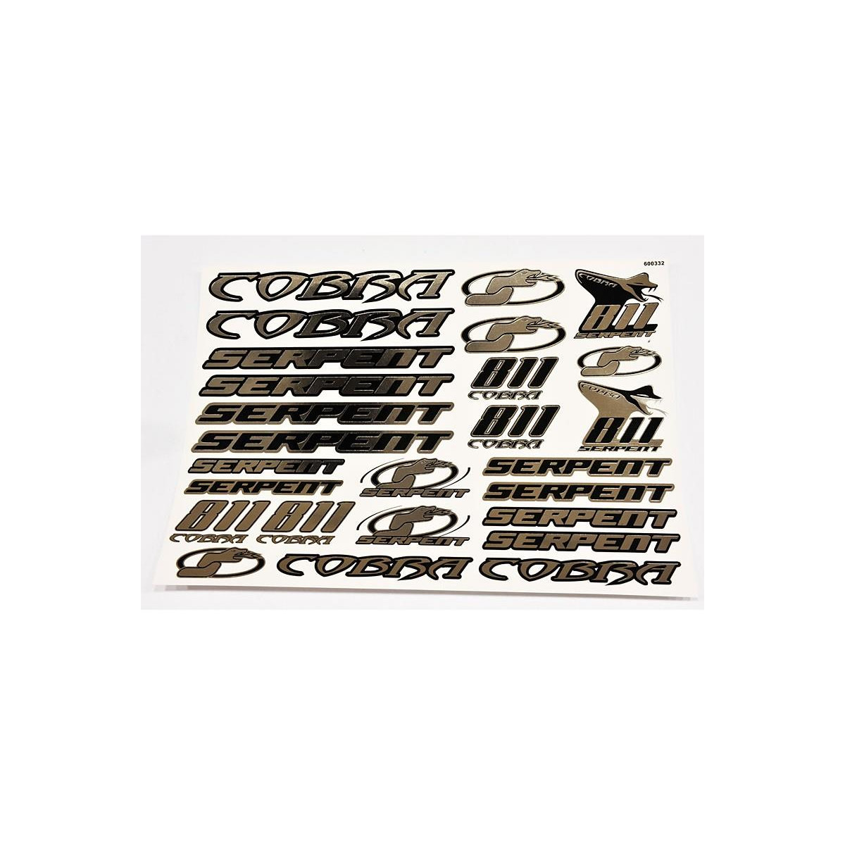 Serpent Decal sheet S811 chrome (2) SER600333