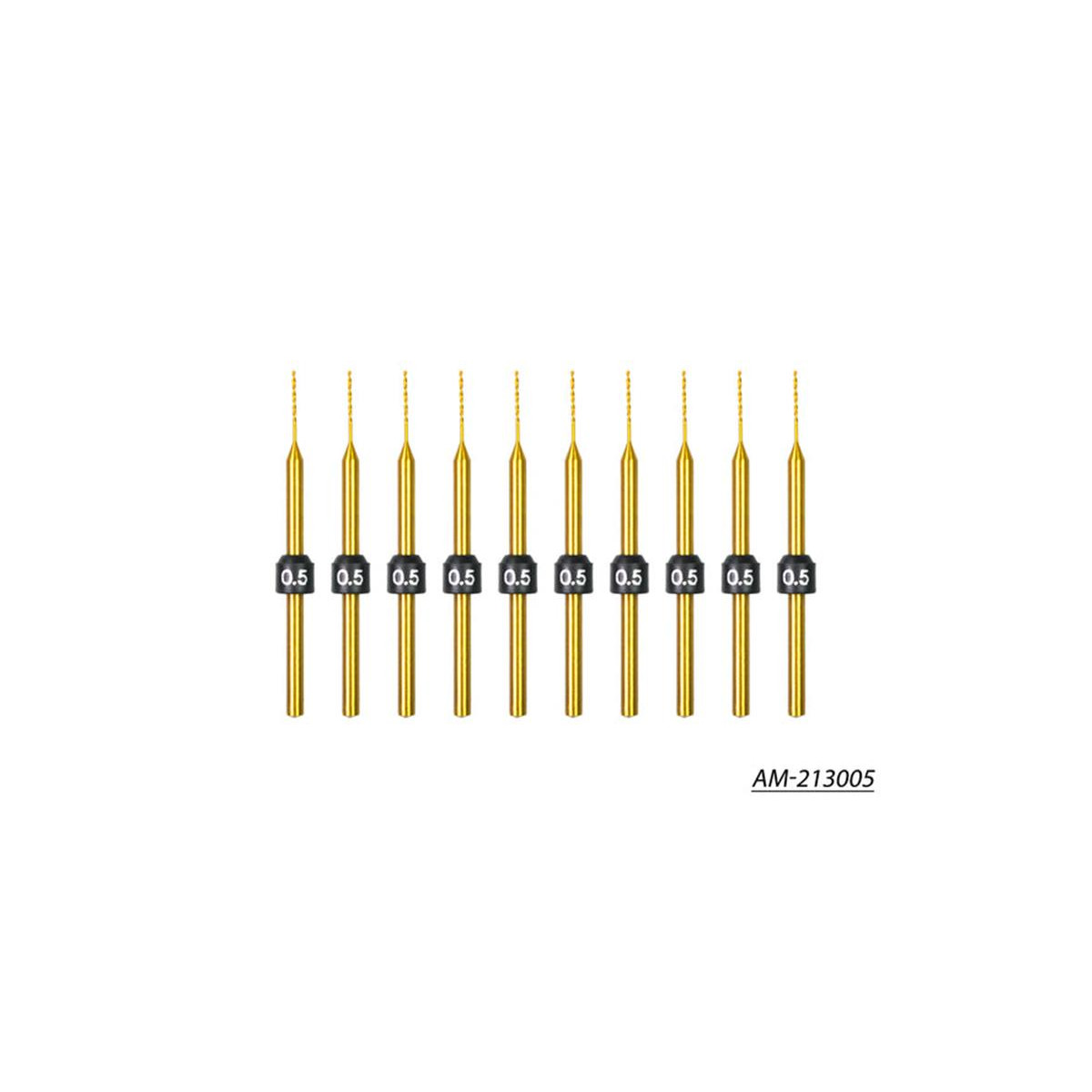 Arrowmax 0.5mm -10 Pcs HSS Drill Bits (2.35mm) AM-213005