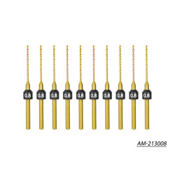 Arrowmax 0.8mm -10 Pcs HSS Drill Bits (2.35mm) AM-213008