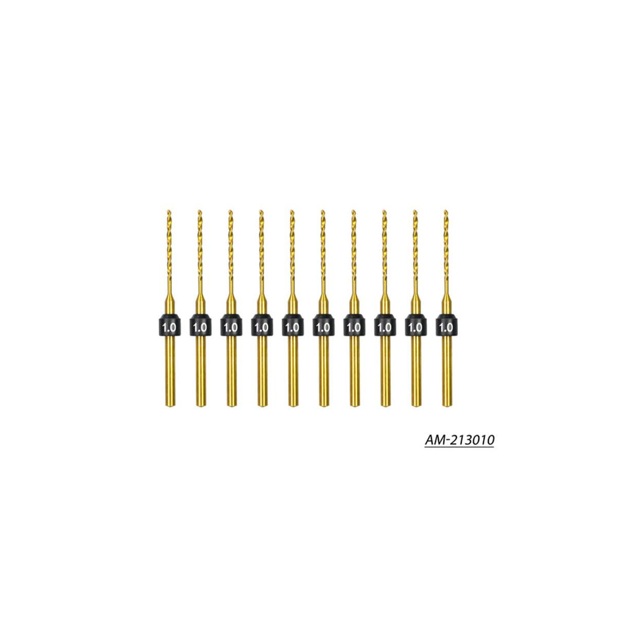 Arrowmax 1.0mm -10 Pcs HSS Drill Bits (2.35mm) AM-213010