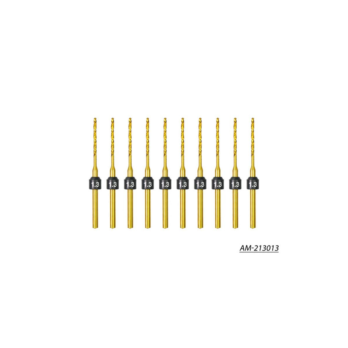 Arrowmax 1.3mm -10 Pcs HSS Drill Bits (2.35mm) AM-213013