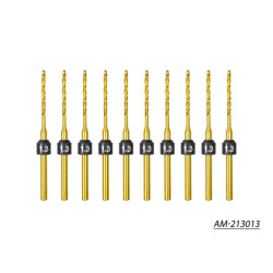 Arrowmax 1.3mm -10 PCS HSS Drill Bits (2.35mm) AM -213013