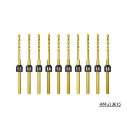 Arrowmax 1.5mm -10 PCS HSS Drill Bits (2.35mm) AM -213015