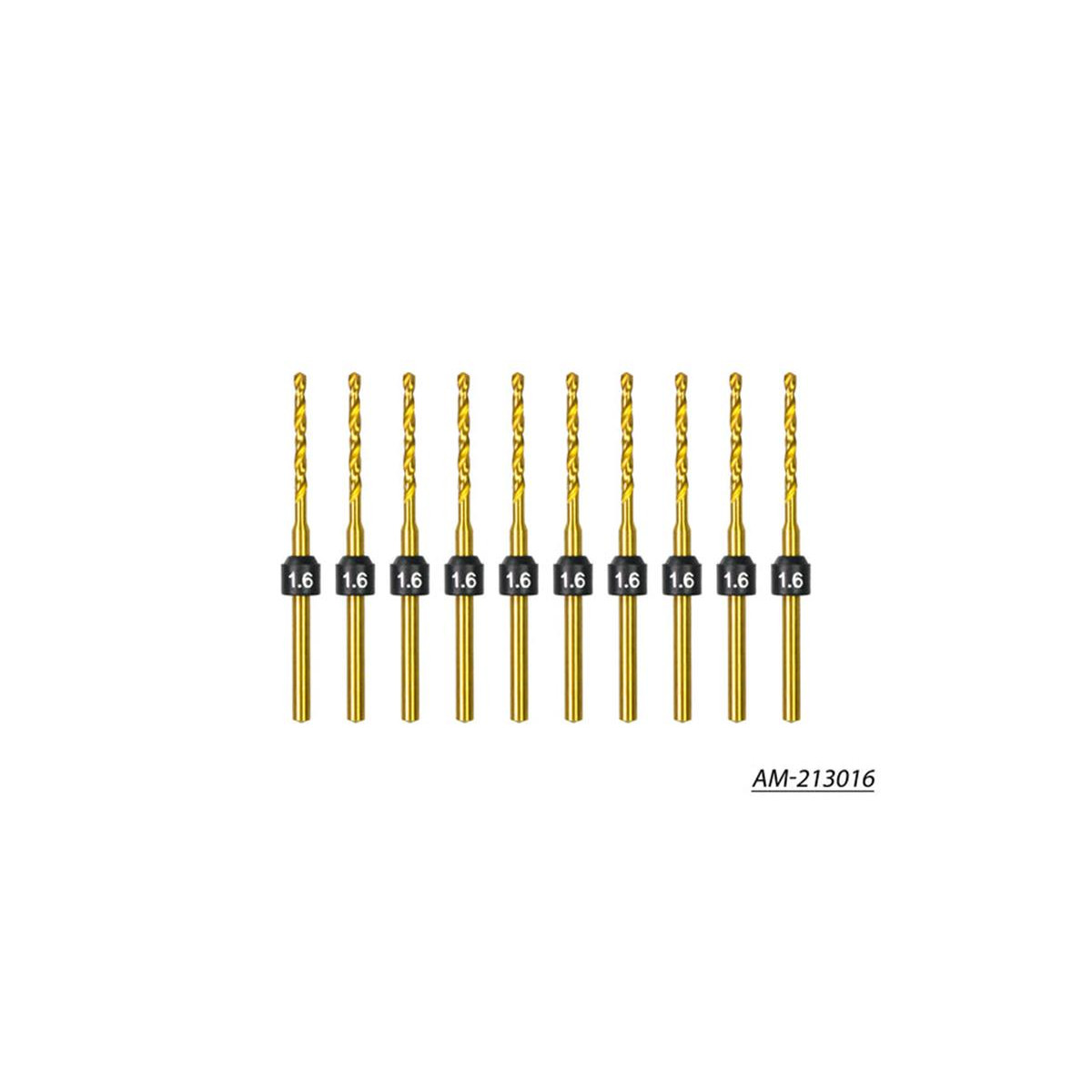 Arrowmax 1.6mm -10 PCS HSS Drill Bits (2.35mm) AM -213016