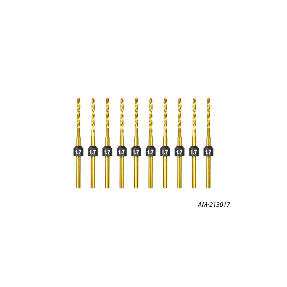 Arrowmax 1.7mm -10 Pcs HSS Drill Bits (2.35mm) AM-213017