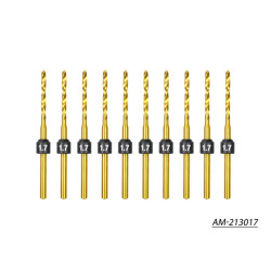 ArrowMax 1,7 mm -10 pcs de forage HSS (2,35 mm) AM -213017
