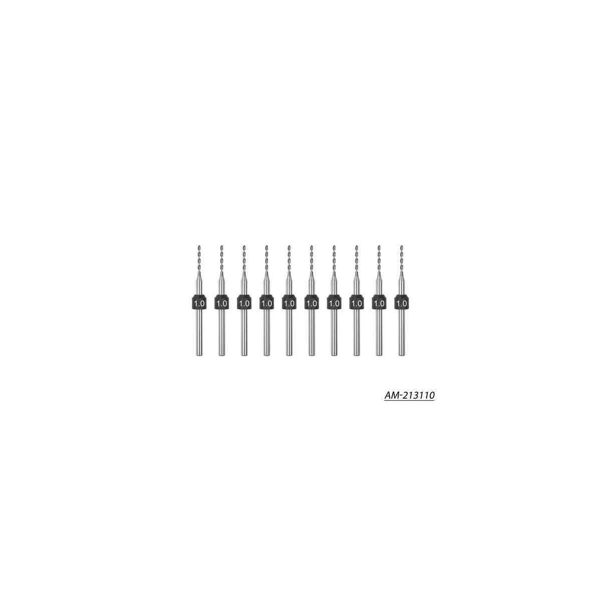 Arrowmax 1.0mm -10 PCS PCB Sungsten Carbide Micro Drill...