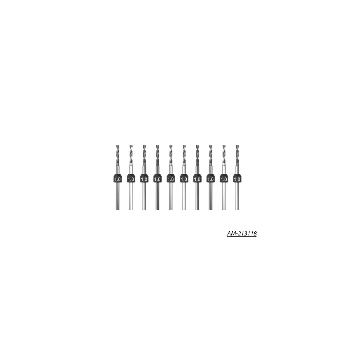 ArrowMax 1,8 mm -10 PCS PCB SUNGSTEN Micro Micro Drill...