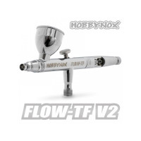 HOBBYNOX FLOW-TF V2 Airbrush Top Feed 0.3/0.5/0.8mm 2/5/13cc 1.8m Hose HN002-20