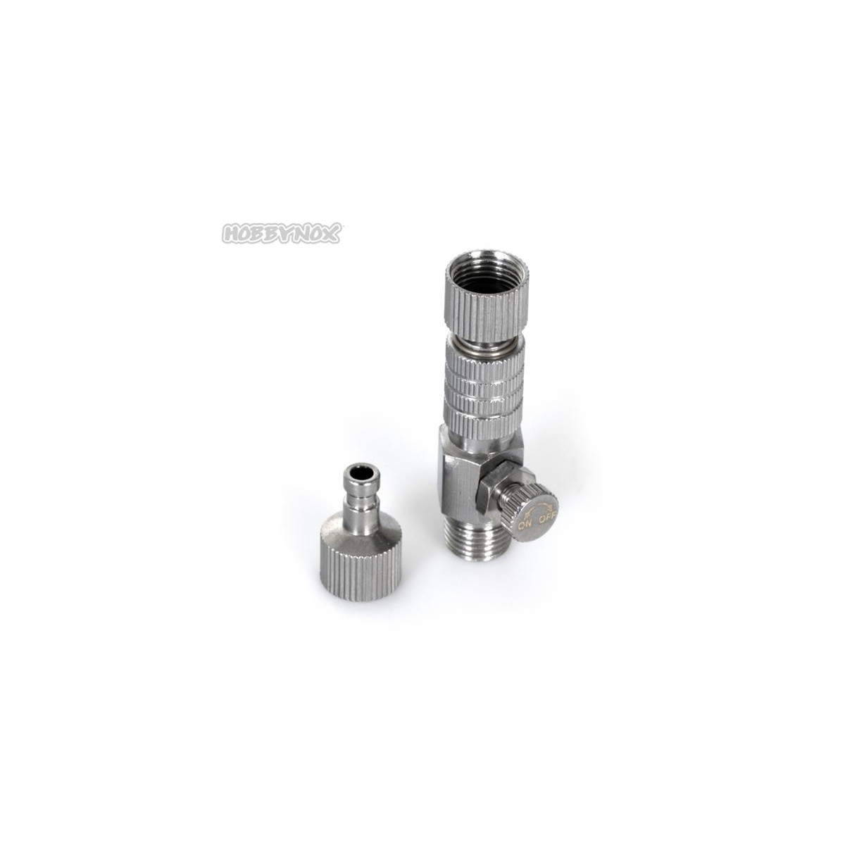 HOBBYNOX Airbrush Quick Coupler MPC G1/8 with two Male...