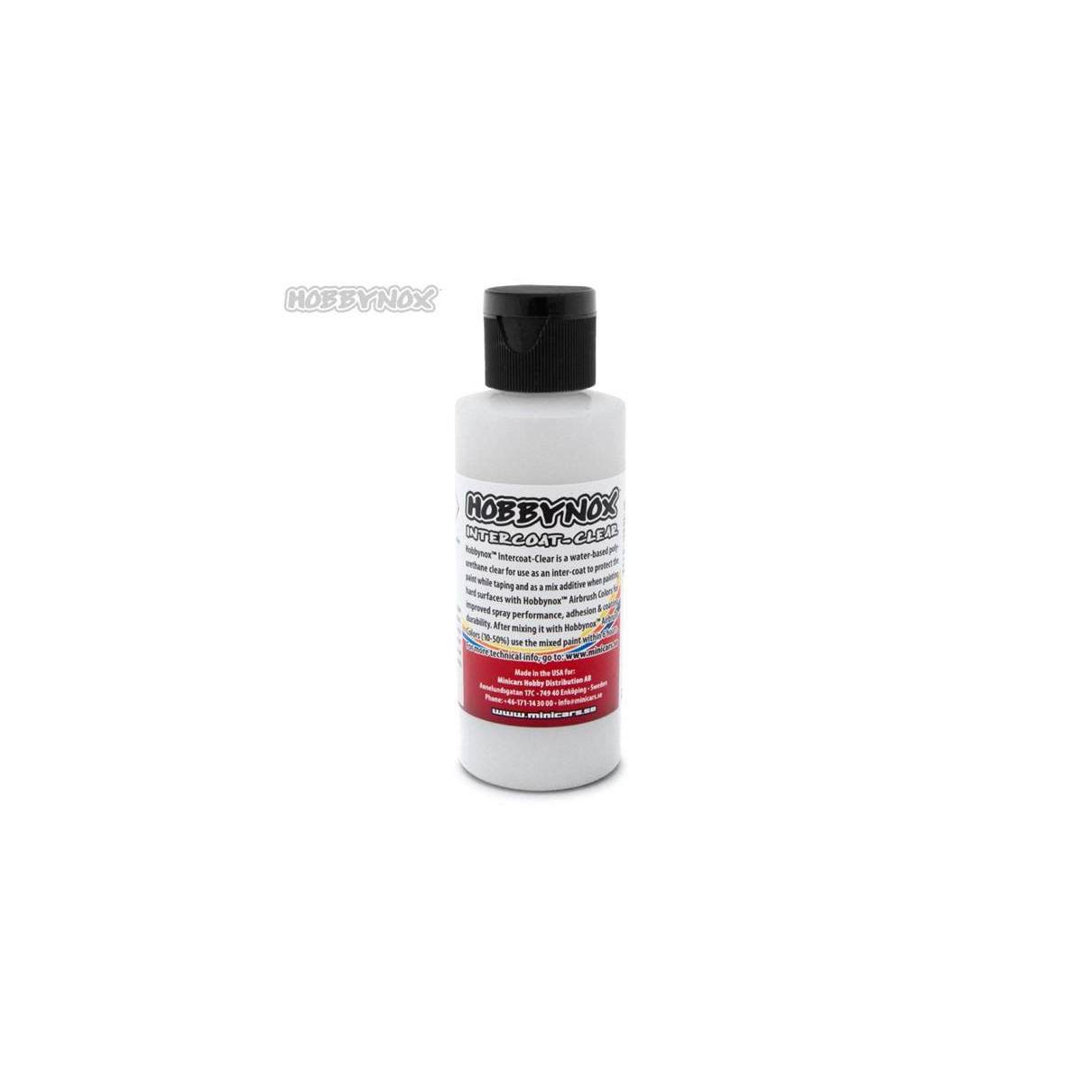 HOBBYNOX Airbrush Color Intercoat-Clear 2-in-1 Cover Coat...