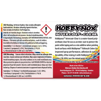 HOBBYNOX Airbrush Lexan Color Intercoat-Clear 2-in-1 Cover Coat 60ml Lexan Farbe