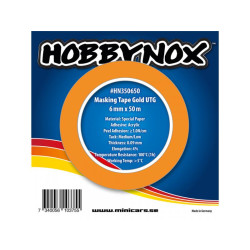 HOBBYNOX Masking Tape Gold UTG 6mmx50m HN350650