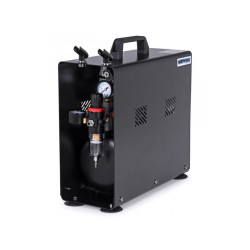 HOBBYNOX Airbrush Compressor 1/4HP with 3.5L Tank...