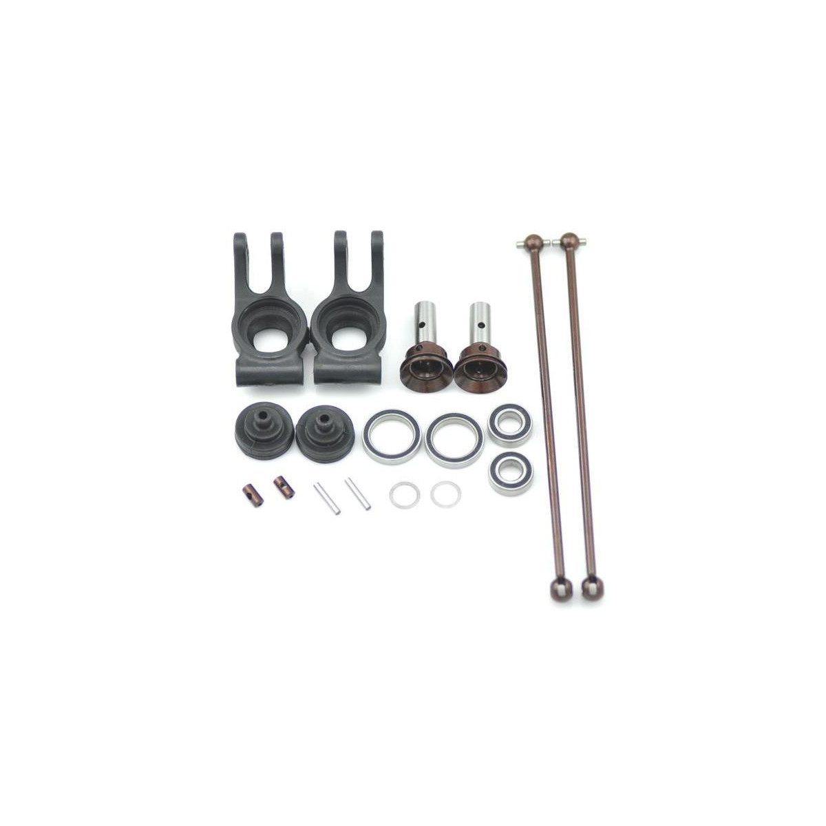 Upright-wheelaxle set 811-T V2