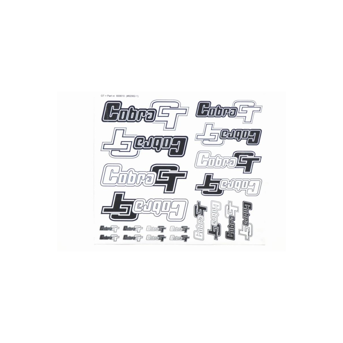 Decal sheet S811 GT