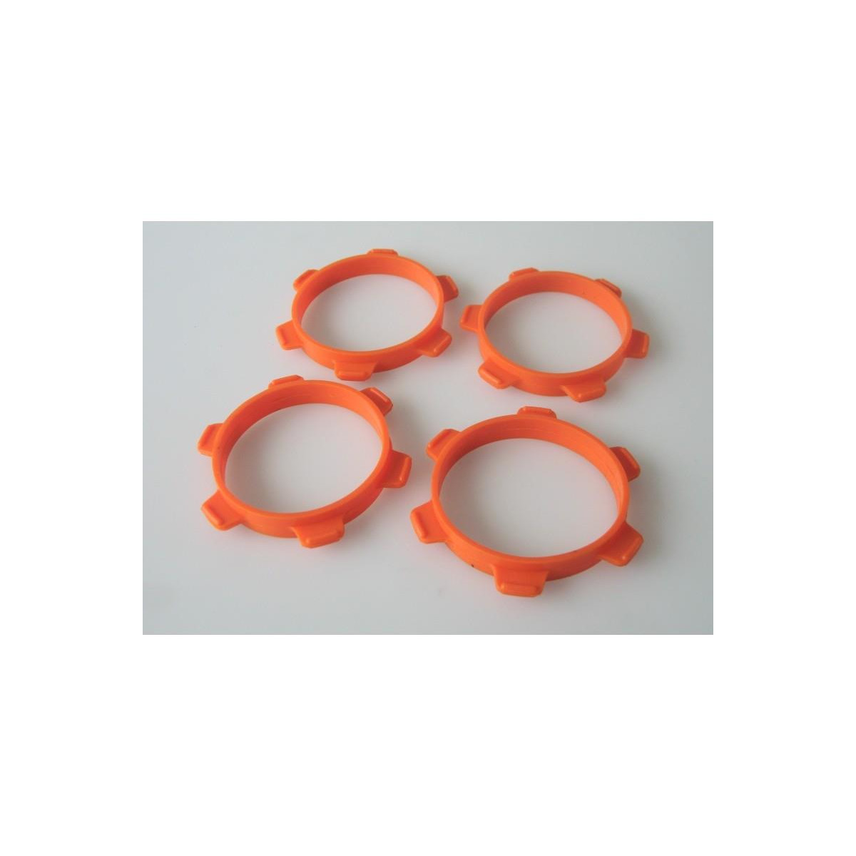 Serpent Tire mounting band 1/8 buggy orange (4) SER600631