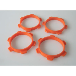 Serpent | Tire mounting band 1/8 buggy orange (4) SER600631