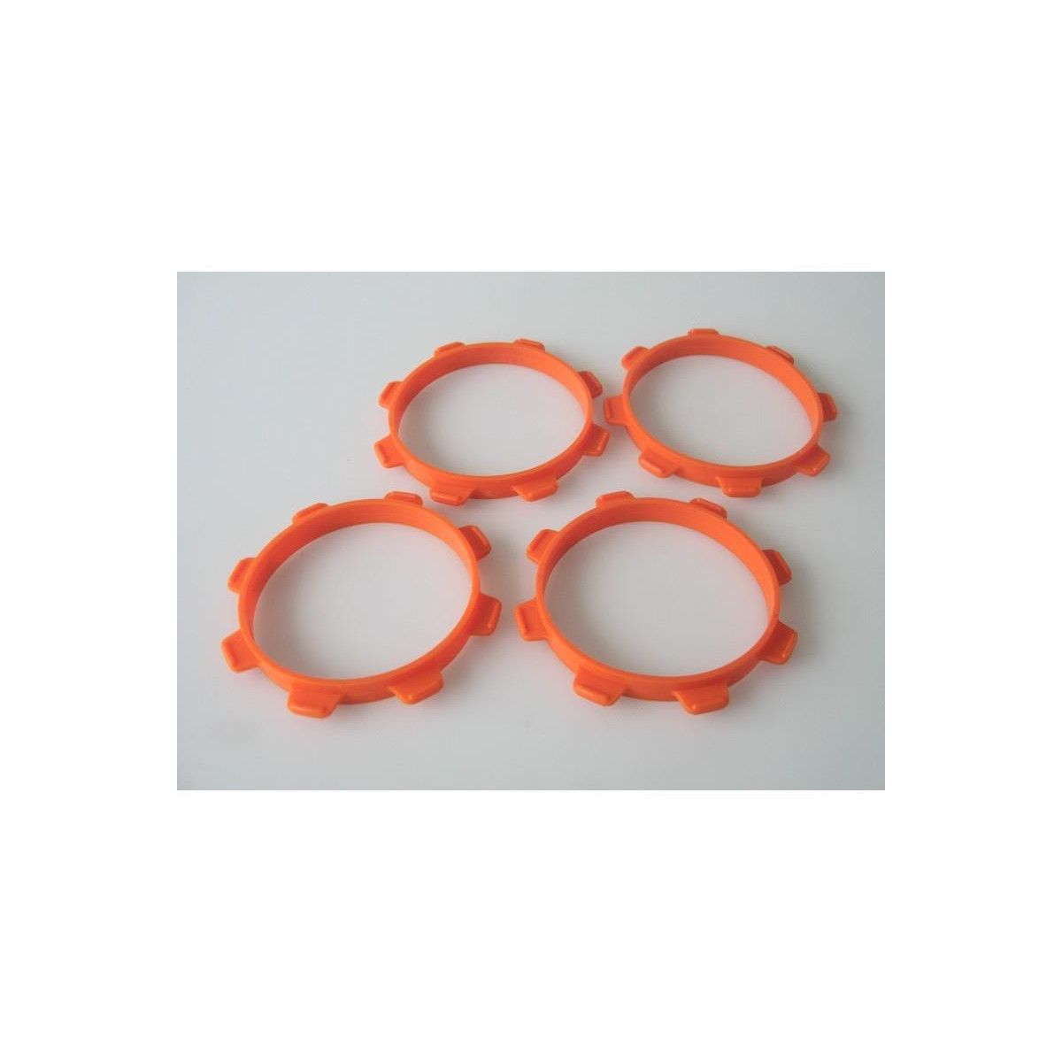 Tire mounting band 1/8 truck orange (4)