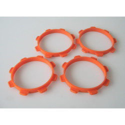 Serpent | Tire mounting band 1/8 truck orange (4) SER600632