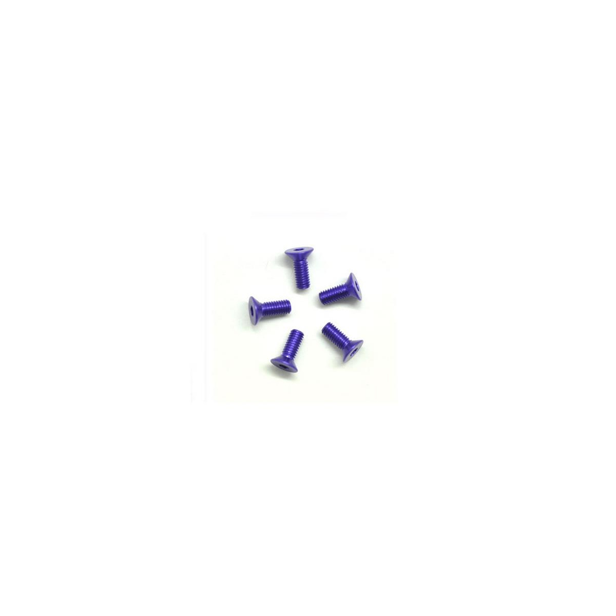 Arrowmax Alu Screw Allen Countersunk M3X8 Purple (7075)...