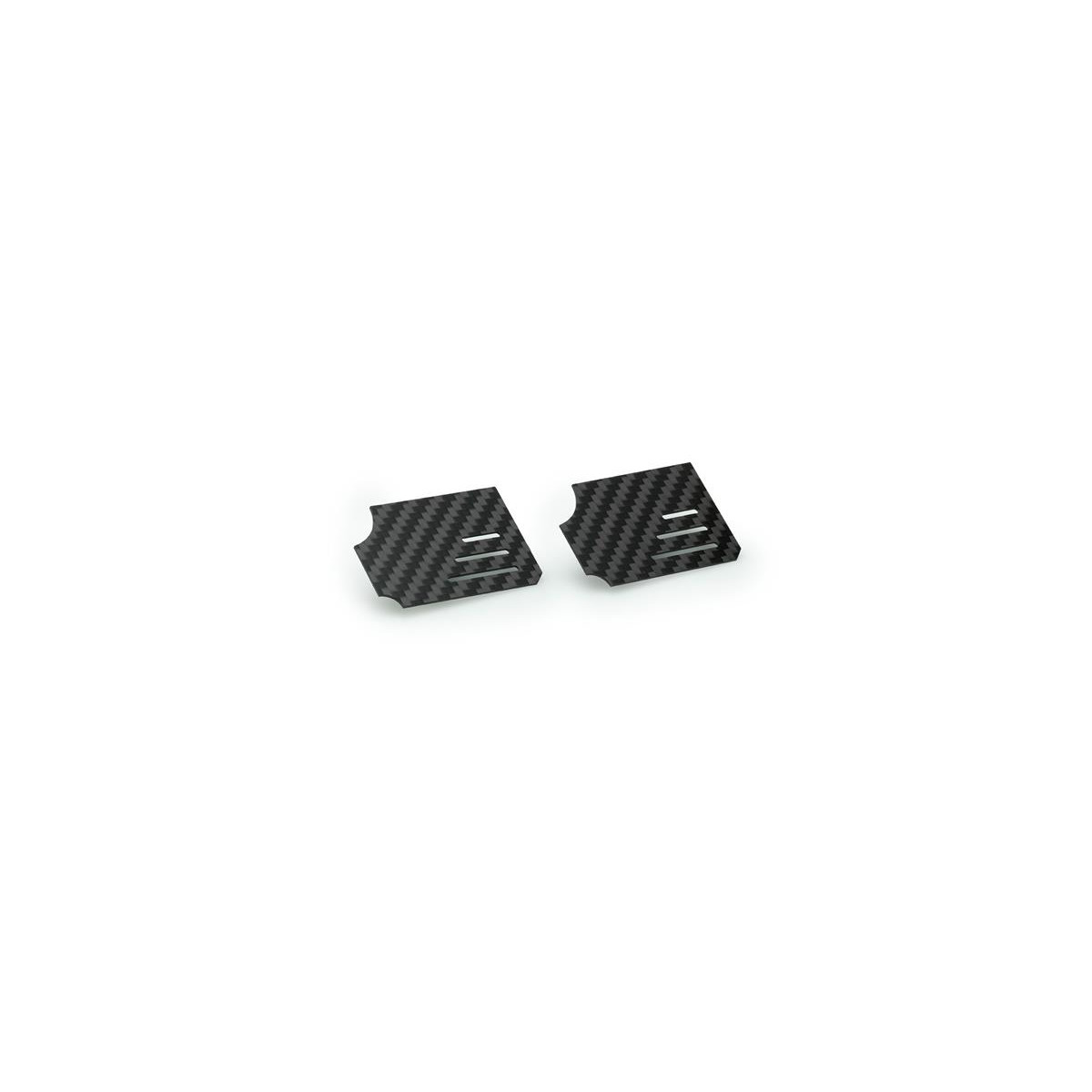 Xtreme BODY WING CARBON SIDE PLATES AERO 0,5mm 1/10 GP...