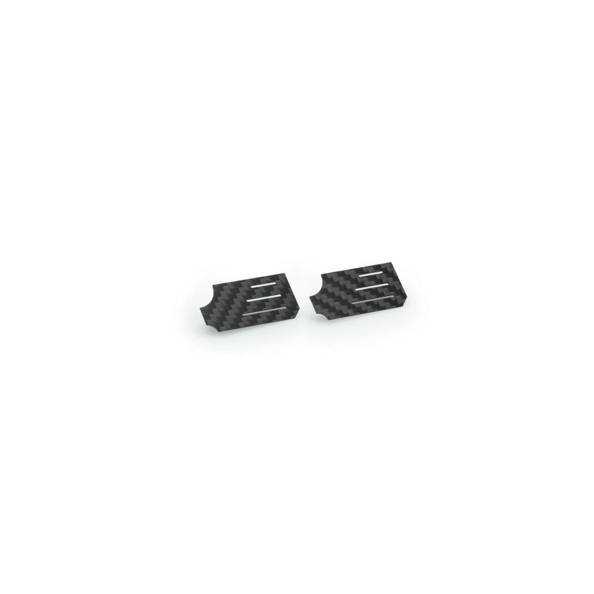 Xtreme BODY WING CARBON SIDE PLATES AERO 0,5mm 1/10 EP...