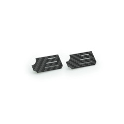 Xtreme BODY WING CARBON SIDE PLATES AERO 0,5mm 1/10 EP...