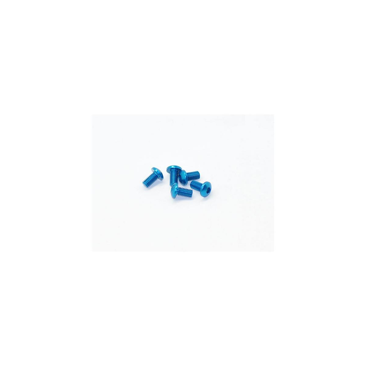 Arrowmax Alu Screw Allen Roundhead M3X6 Blue (7075) (5)...