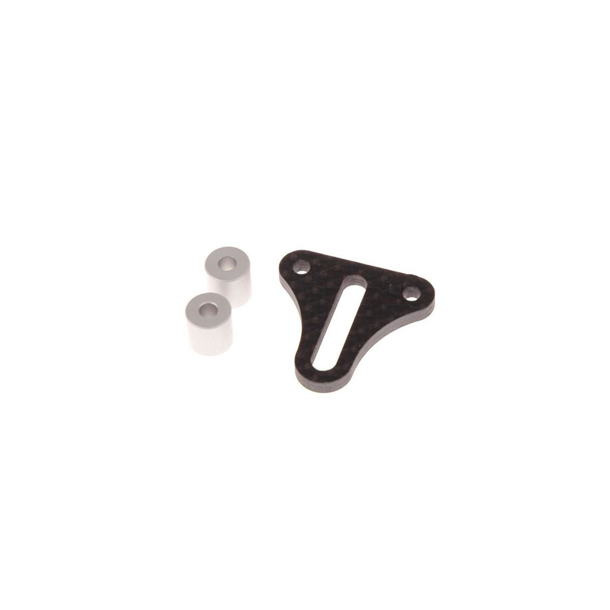 Centering-set carbon rear bodymount