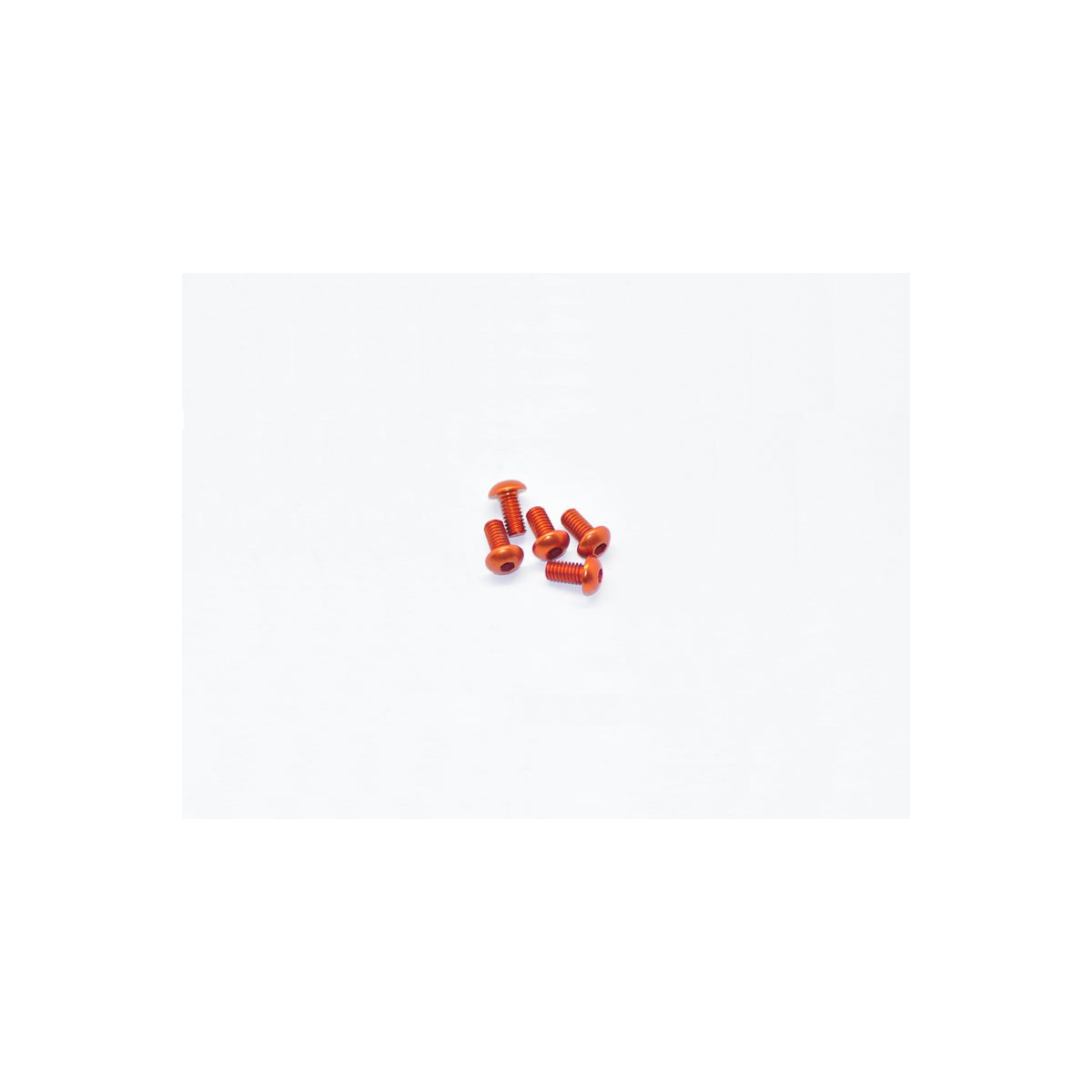 Arrowmax Alu Screw Allen Roundhead M4X8 Orange (7075) (5)...