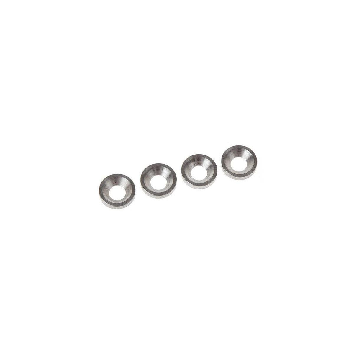 Serpent | Washer alu conic M4  (4) SER903277