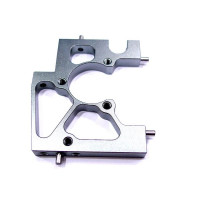 Serpent Bracket 966 alu rear V2 SER903356