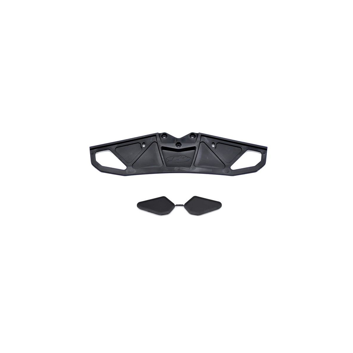 Serpent | Bumper aero 966-977 plus inserts L+R SER903380