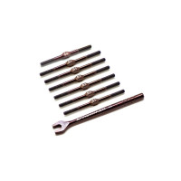 Turnbuckle Set for Xray XB4 (Spring Steel))