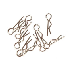 small body clip 1/10 - silver (10)