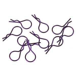 big body clip 1/10 - metallic purple  (10)