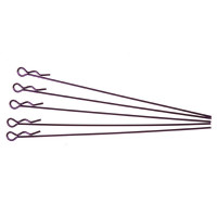 Xceed 103133 extra long body clip 1/10 - metallic purple (5)