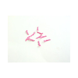 Xceed 103136 small body clip 1/10 - pink  (10)