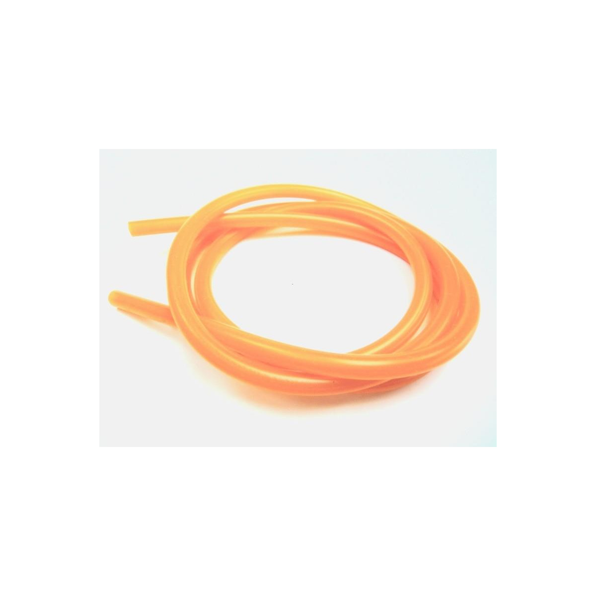 Silicone Fuel Tubing 1m orange