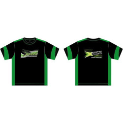Xceed 106236 Xceed T-shirt (dry fit) black-green (M)