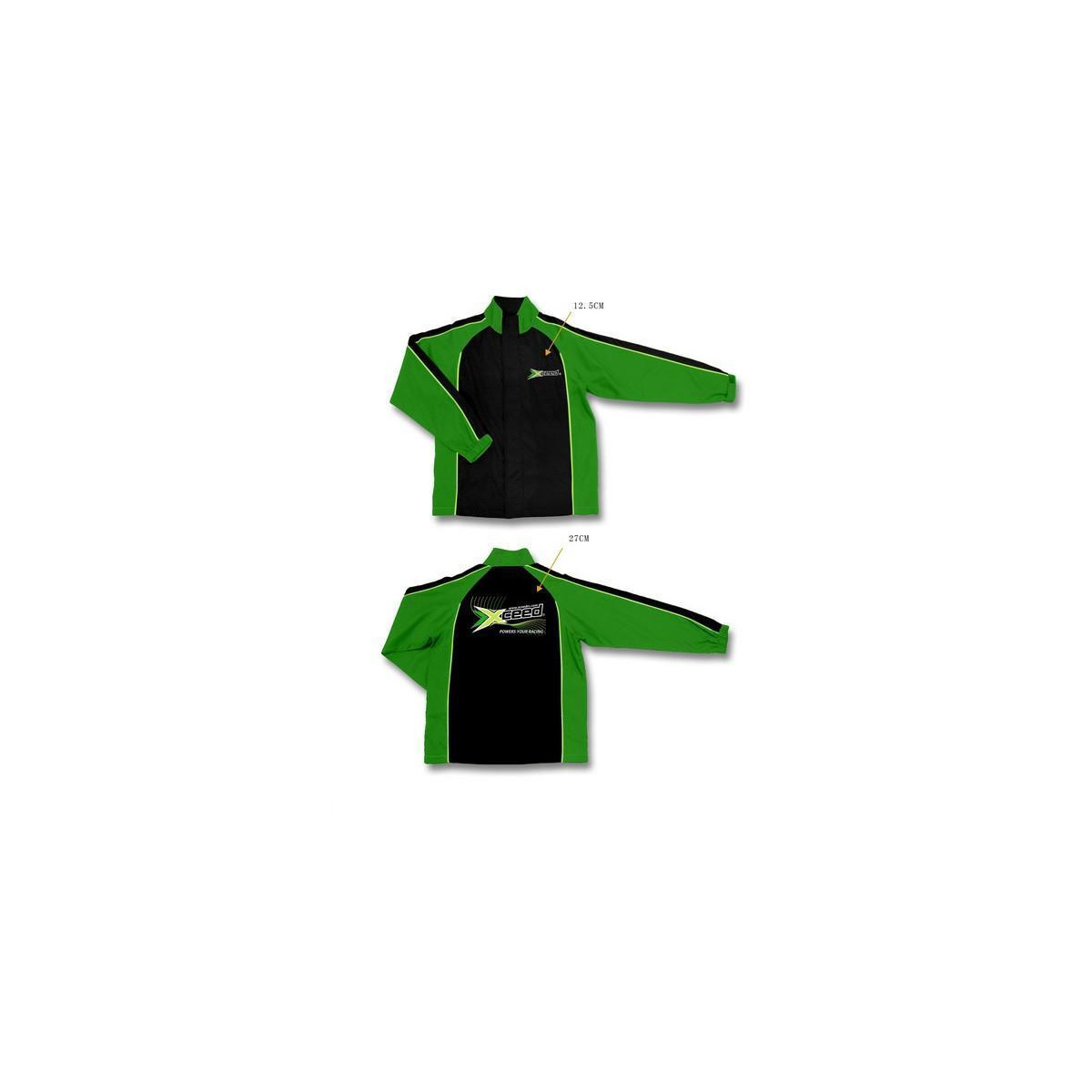 Xceed 106242 Xceed Sport-jacket black-green (M)