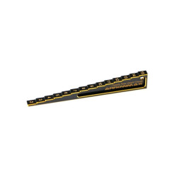 Chassis Ride Height Gauge Stepped 2mm to 15mm Black Golden